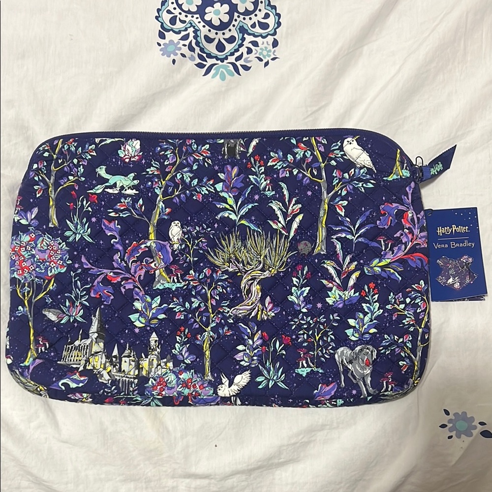 Vera Bradley Enchanted Forest Laptop Sleeve